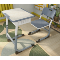 exclusive customization natural material engineering structural adjustable students desks and chairs