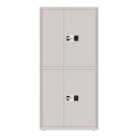 cheap price 1850*900*420mm waterproof anti static coating 4 door password file cabinet with drawer