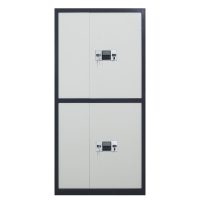 factory direct 1850*900*420mm white fireproof anti static coating confidential cabinet with drawer