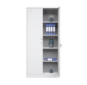 Factory Direct Custom Color 1850*850*390mm Large Double Door Fireproof Filing Cabinet with Key Lock