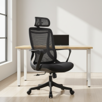 high quality headrest adjustable rotatable ergonomic mesh breathable office chairs for daily office work