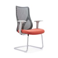 high quality cheap price ergonomic durable skin friendly fabric mesh office chairs with fixed handrail